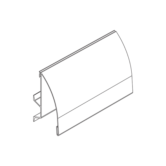 CH2.5-3.5MCU - ClearSign™ Holder with Moulding Clamp