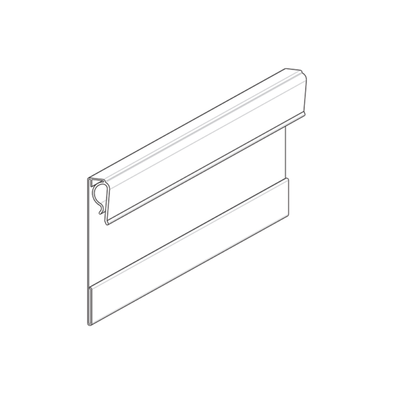 CHF ClearSign™ Flexible Hinge Sign Holders for Wire/Glass