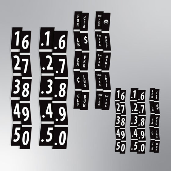 Just Pic’d™ Folded Number Panels – Fast, Flexible, and Fully Integrated for Pricing