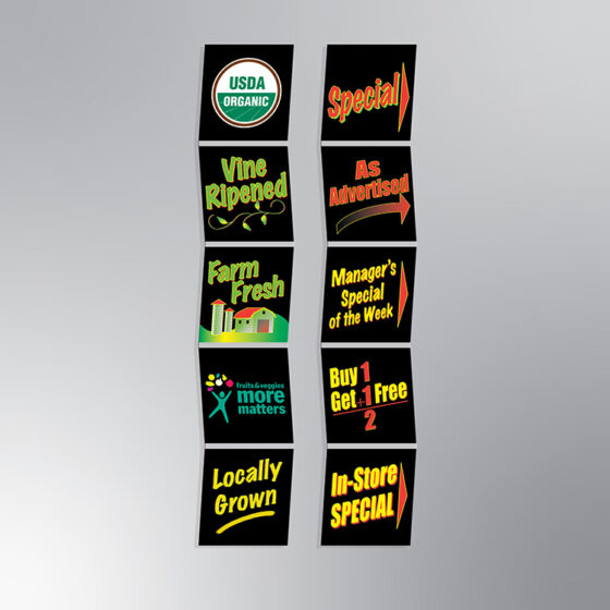 JP2B-S1 – Just Pic’d™ 2-Track Slogan Panels