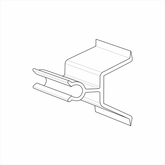 PMC-C2 View-Lok™ Plastic Moulding Clamp with Center Mount